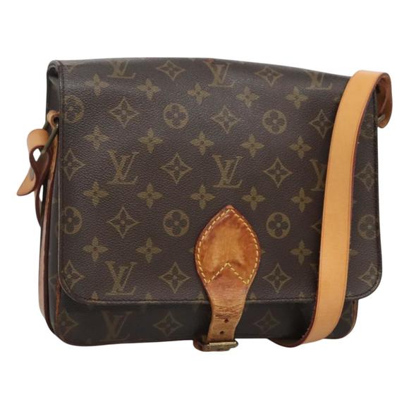 LOUIS VUITTON Handbags - LOUIS VUITTON Monogram Cartouchiere GM Shoulder Bag M51252 LV Auth MX444